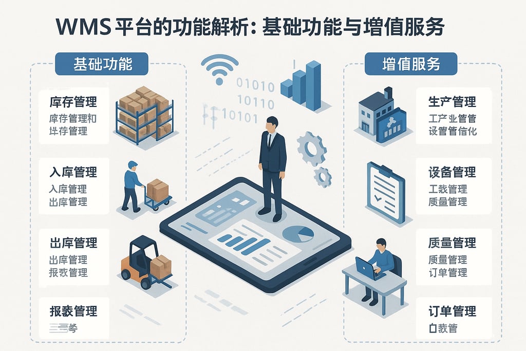 WMS 平台的功能解析：基础功能与增值服务
